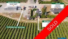 Sumas Prairie House with Acreage for sale:  3 bedroom 1,541 sq.ft. (Listed 2021-09-29)